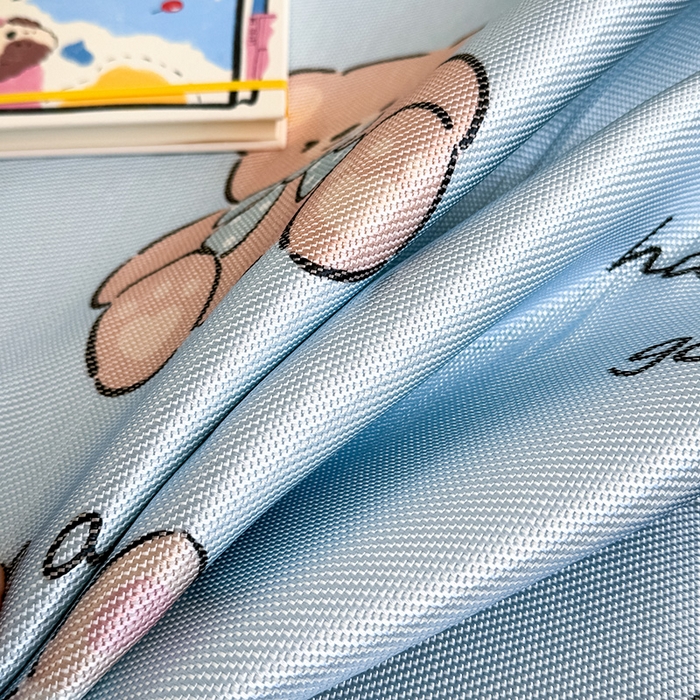 91家纺网 家纺一手货源 找家纺 全季家居 2025春夏新款A类小清新数码印花单枕套 枕套单件 雪糕猫咪