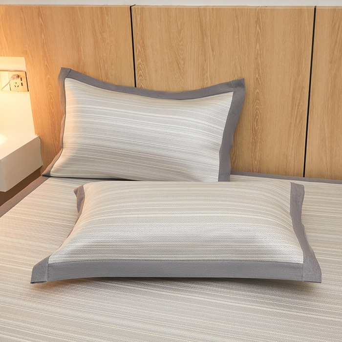 91家纺网 家纺一手货源 找家纺 （总）全季家居 2025新款5A抗菌防螨仿草席冰藤席凉席席子