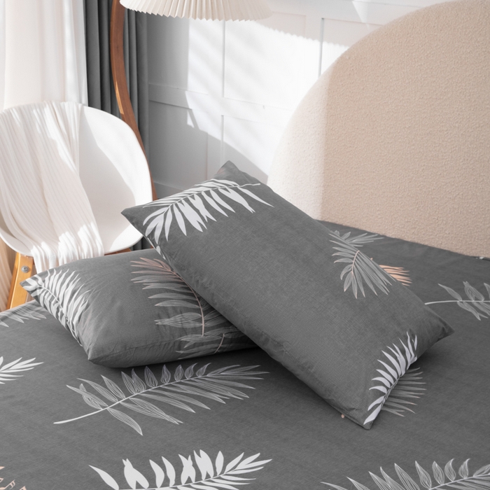 91家纺网 家纺一手货源 找家纺 火星时代网供 2025床笠罩外贸跨境电商亚马逊速卖通单床笠三件套枕套枕芯套欧美尺寸多多跨境平台TEMU希音虾皮 羽叶音符