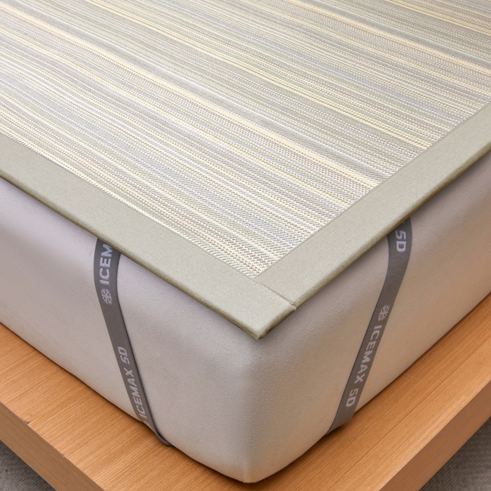 91家纺网 家纺一手货源 找家纺 全季家居 2025新款5A抗菌防螨仿草席冰藤席凉席席子 良品-雅黄 床席