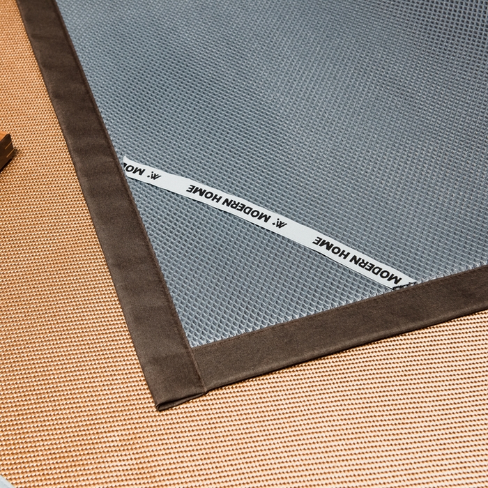 91家纺网 家纺一手货源 找家纺 全季家居 2025新款A类抗菌防螨艾草驱蚊冰藤席凉席席子 艾草-金色