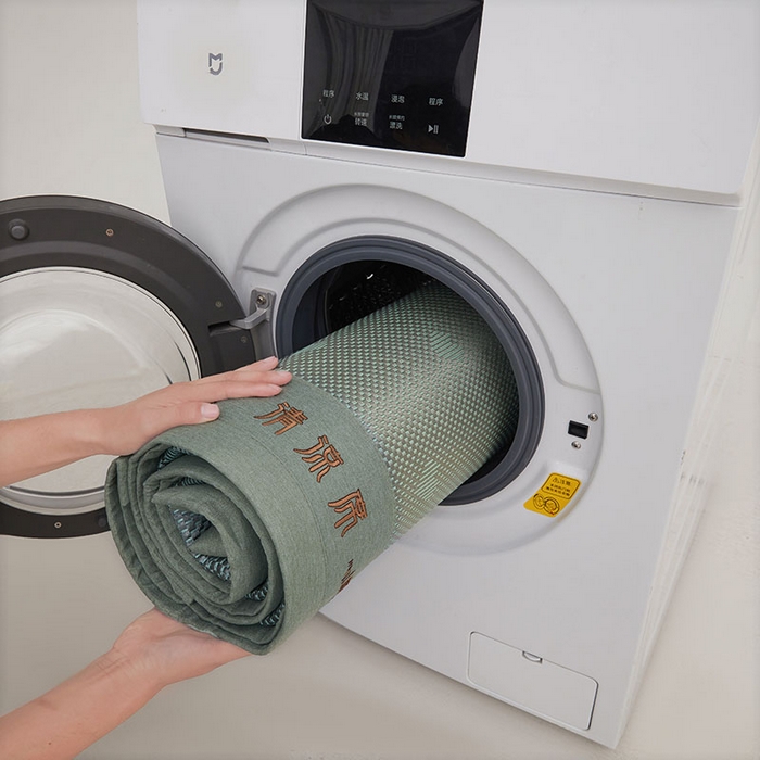 91家纺网 家纺一手货源 找家纺 （总）全季家居 2025新款A类抗菌防螨清凉提花冰藤席凉席席子