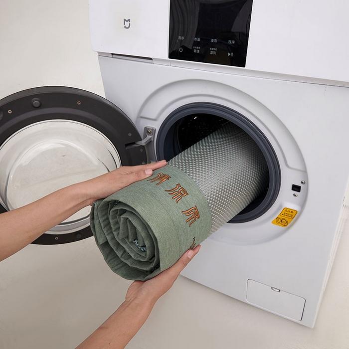 91家纺网 家纺一手货源 找家纺 全季家居 2025新款A类抗菌防螨清凉提花冰藤席凉席席子 飘雪-水绿 床席