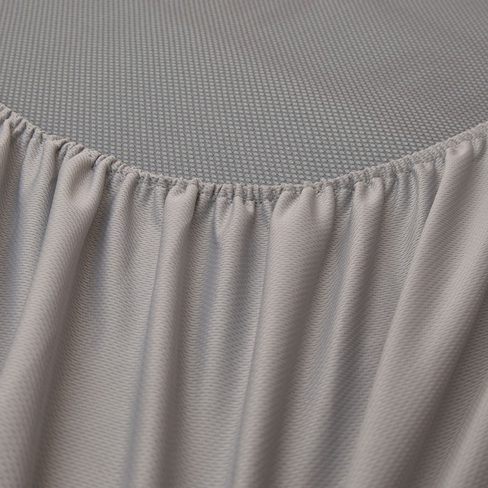 91家纺网 家纺一手货源 找家纺 全季家居 2025新款A类抗菌防螨清凉提花冰藤席凉席席子 花语-水绿 床笠