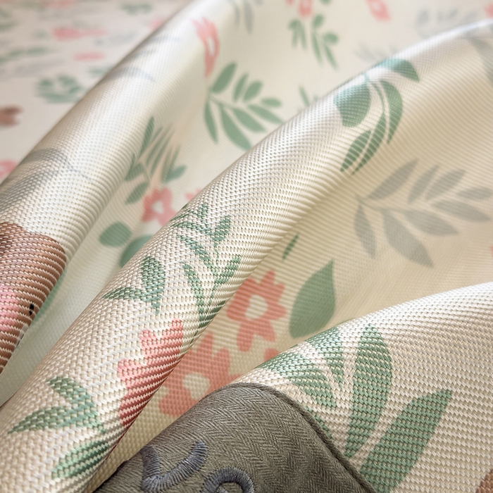 91家纺网 家纺一手货源 找家纺 全季家居 2025新款A类抗菌防螨数码印花冰藤席凉席席子 熊乐园 床席