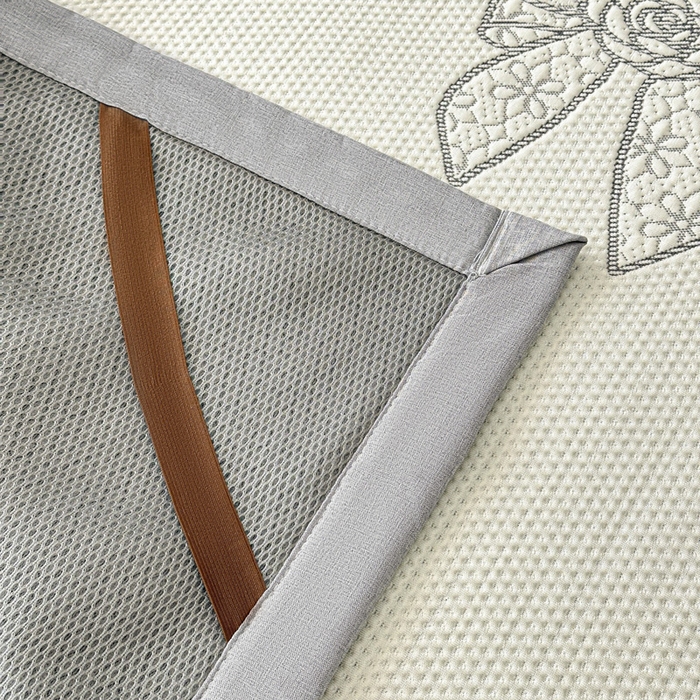 91家纺网 家纺一手货源 找家纺 （总）鑫钰 2025新款A类进口PE高冷感凉席高端聚乙烯凉豆豆高克重480克冰丝凉席床席三件套