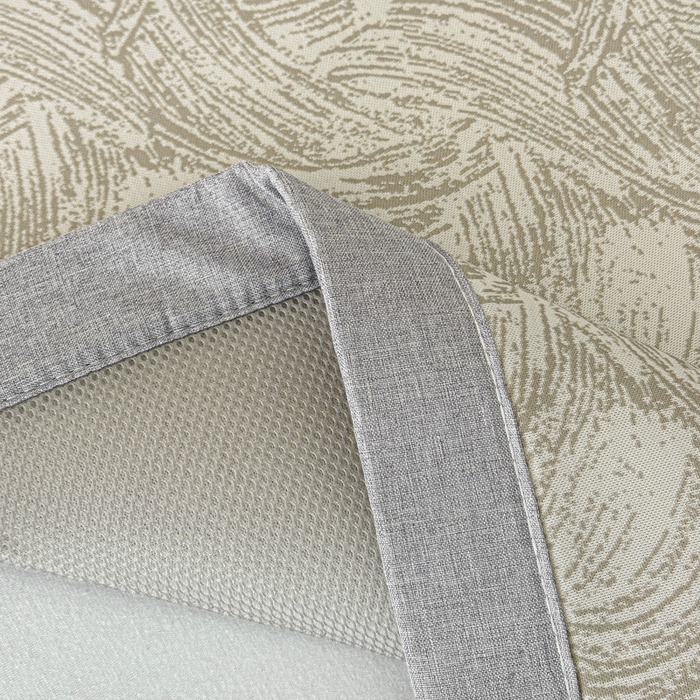 91家纺网 家纺一手货源 找家纺 鑫钰 2025新款A类进口PE高冷感凉席高端聚乙烯凉豆豆高克重480克冰丝凉席床席三件套 冰肌-奶咖