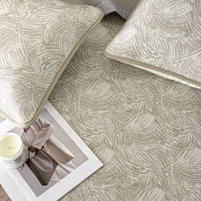 91家纺网 家纺一手货源 找家纺 鑫钰 2025新款A类进口PE高冷感凉席高端聚乙烯凉豆豆高克重480克冰丝凉席床席三件套 冰肌-奶咖