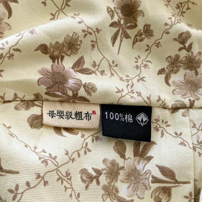 91家纺网 家纺一手货源 找家纺 鑫钰 2025新款全棉纯棉老粗布花卉系列单品床单-床笠 床笠-蔷薇