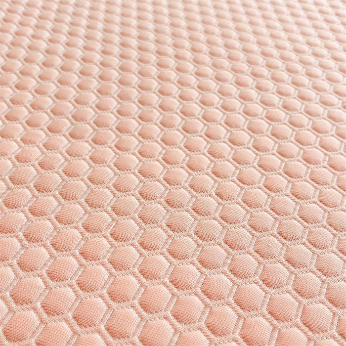 91家纺网 家纺一手货源 找家纺 鑫钰 2025新款超速凉感冰丝绣花凉席-床笠款 冰柠檬-冰豆豆粉（床笠款）