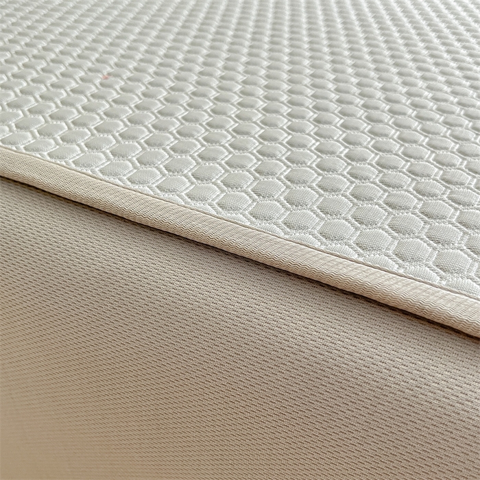 91家纺网 家纺一手货源 找家纺 鑫钰 2025新款超速凉感冰丝绣花凉席-床笠款 冰柠檬-冰豆豆灰（床笠款）