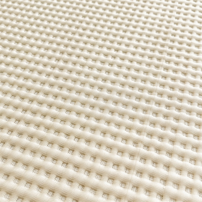 91家纺网 家纺一手货源 找家纺 鑫钰 2025新款超速凉感冰丝绣花凉席-床笠款 冰柠檬-华夫格米（床笠款）