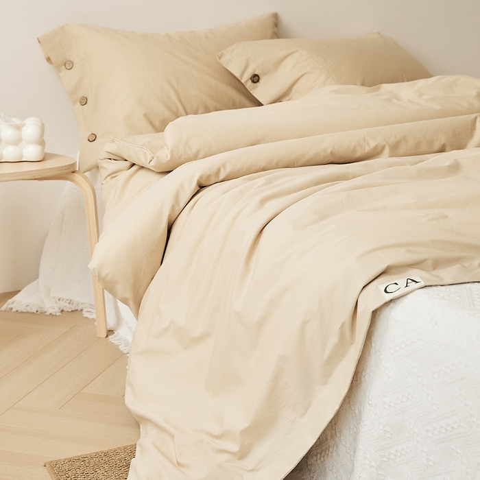 91家纺网 家纺一手货源 找家纺 （总）EH家居 2025新款旧拾光系列全棉水洗棉单品被套