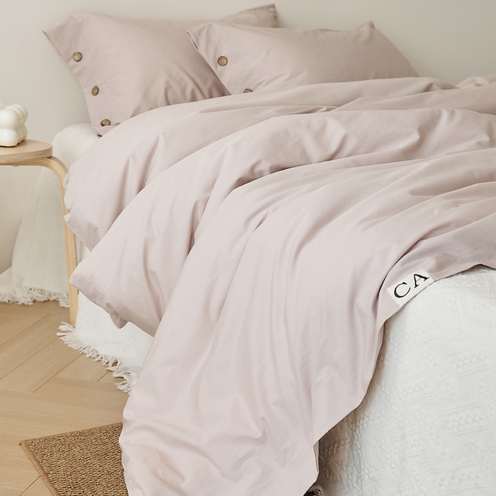 91家纺网 家纺一手货源 找家纺 （总）EH家居 2025新款旧拾光系列全棉水洗棉单品被套