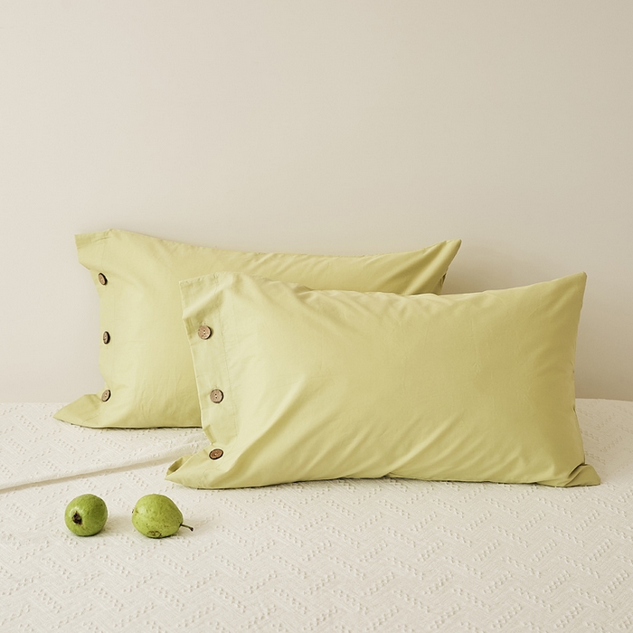 91家纺网 家纺一手货源 找家纺 （总）EH家居 2025新款旧拾光系列全棉水洗棉单品枕套