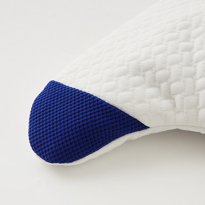 91家纺网 家纺一手货源 找家纺 境月枕芯坊 2025新款可拆洗卡通黑苦荞麦枕头枕芯 蓝色-大号 40*60*6cm/只