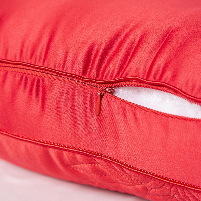 91家纺网 家纺一手货源 找家纺 （总）贤内助家纺 2025新款禧绣盈门婚庆枕保健颈椎枕头枕芯