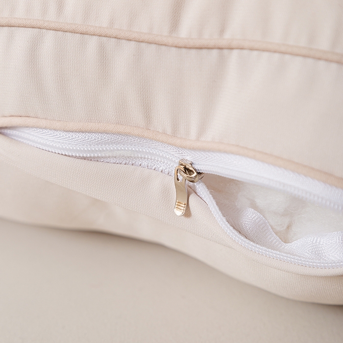 91家纺网 家纺一手货源 找家纺 贤内助家纺 2025新款山茶韵氧颜枕保健枕颈椎枕头枕芯 山茶韵白