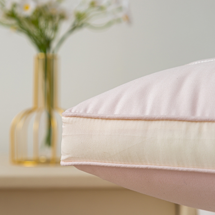 91家纺网 家纺一手货源 找家纺 贤内助家纺 2025新款植物羊绒嫩肤豆氧颜枕保健枕颈椎枕头枕芯 嫩肤豆粉