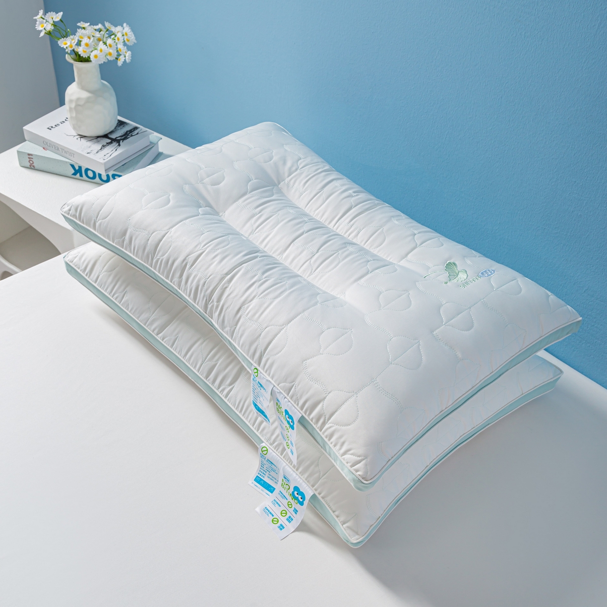 91家纺网 家纺一手货源 找家纺 （总）芯链 2025新款凉不叮2号枕 枕头枕芯