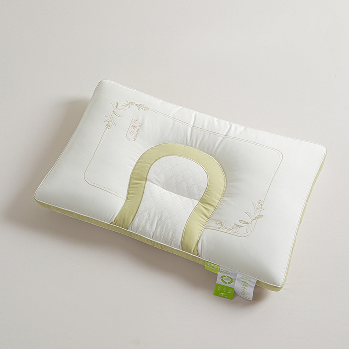 91家纺网 家纺一手货源 找家纺 贤内助家纺 2025新款艾乐芯深睡养眠枕保健枕颈椎枕头枕芯 艾乐芯白