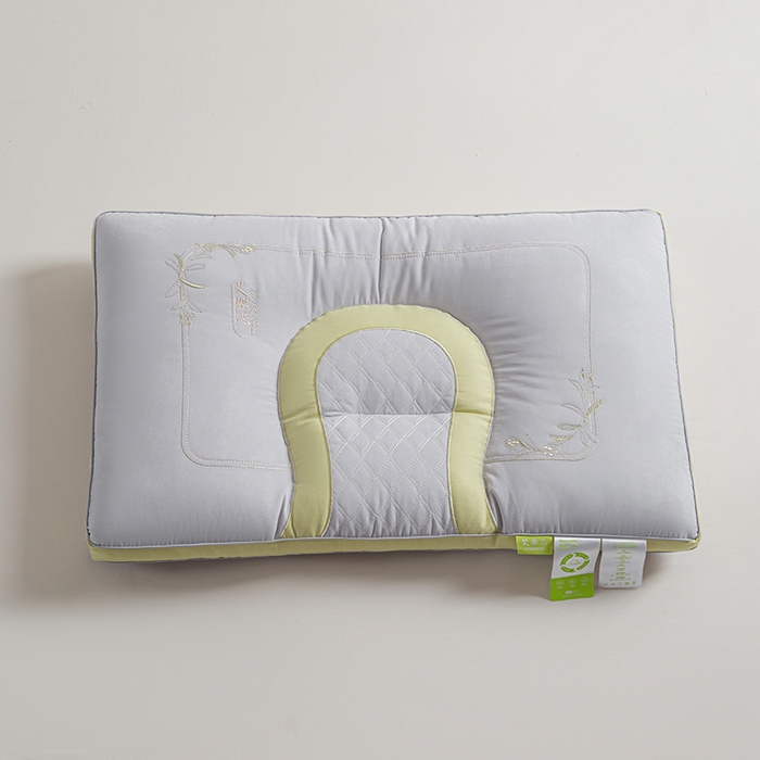 91家纺网 家纺一手货源 找家纺 贤内助家纺 2025新款艾乐芯深睡养眠枕保健枕颈椎枕头枕芯 艾乐芯灰