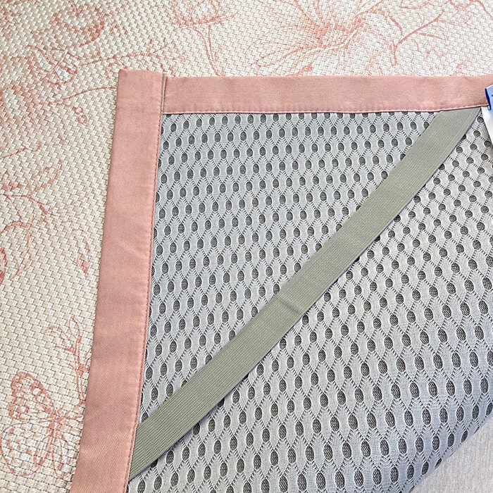 91家纺网 家纺一手货源 找家纺 布卢姆床垫2025新款A类数码印花冰藤席夏凉席--床席款 森林蝴蝶