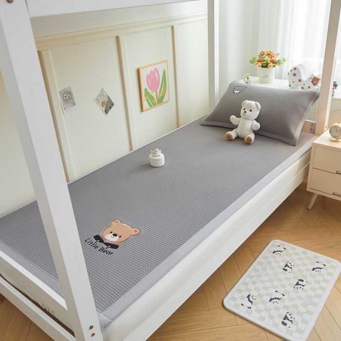 91家纺网 家纺一手货源 找家纺 （总）爱思凯2025新款学生凉感冰豆豆软席-床席