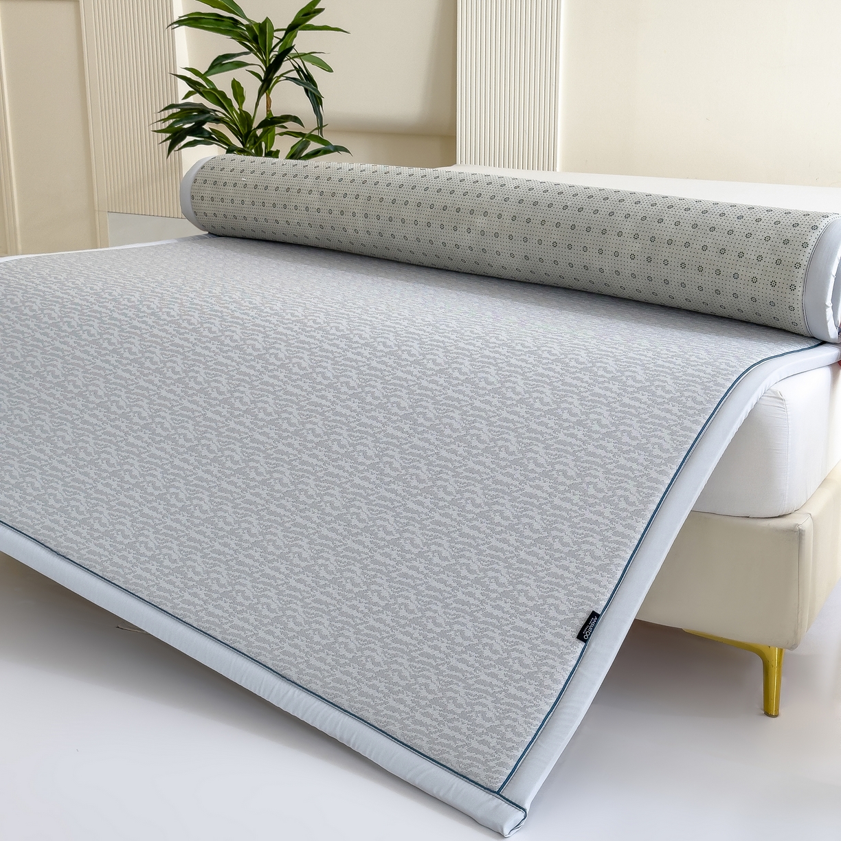 91家纺网 家纺一手货源 找家纺 （总）席世家 2025新款凉感肌理多功能地垫凉席垫