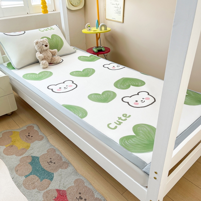 91家纺网 家纺一手货源 找家纺 （总）爱思凯2025新款【学生】碳光冰皮席凉席