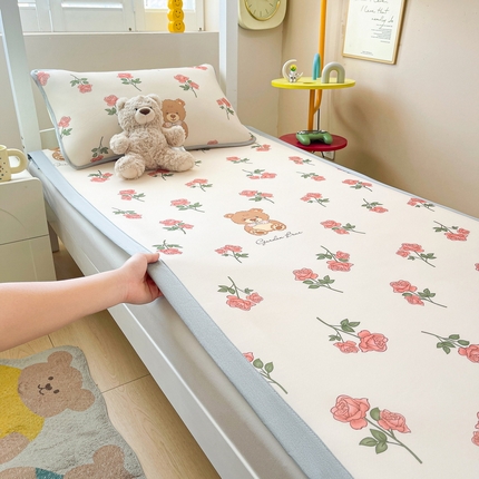 91家纺网 家纺一手货源 找家纺 （总）爱思凯2025新款【学生】碳光冰皮席凉席