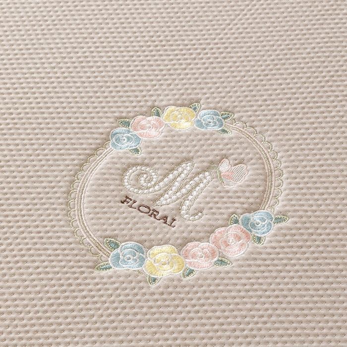 91家纺网 家纺一手货源 找家纺 好儿喜家纺2025新款海洋丝凉感豆豆床裙凉席-花蜜 咖 