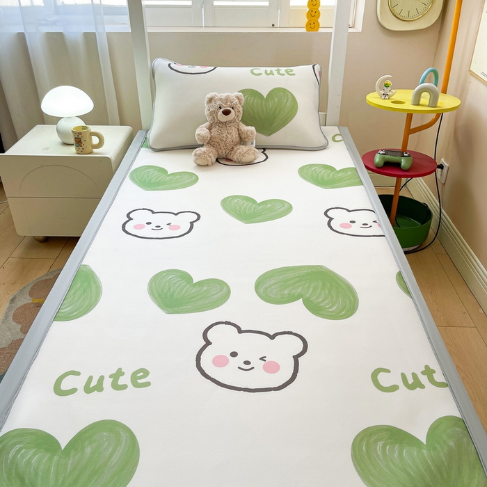 91家纺网 家纺一手货源 找家纺 （总）爱思凯2025新款【学生】碳光冰皮席凉席