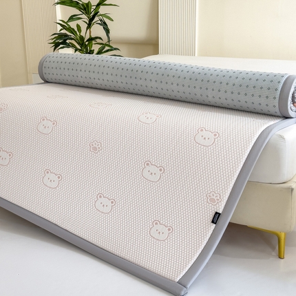 91家纺网 家纺一手货源 找家纺 （总）席世家 2025新款凉感豆豆多功能地垫凉席垫