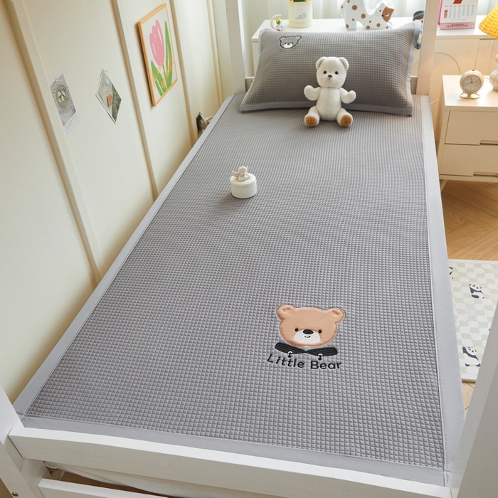 91家纺网 家纺一手货源 找家纺 （总）爱思凯2025新款学生凉感冰豆豆软席-床席