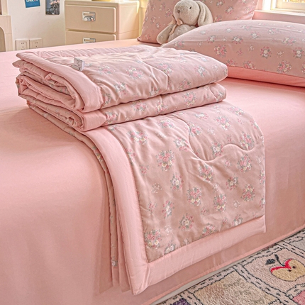 91家纺网 家纺一手货源 找家纺 （总）妖妖家纺 2025新款糯糯棉宽边夏被夏凉被空调被