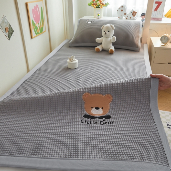 91家纺网 家纺一手货源 找家纺 （总）爱思凯2025新款学生凉感冰豆豆软席-床席