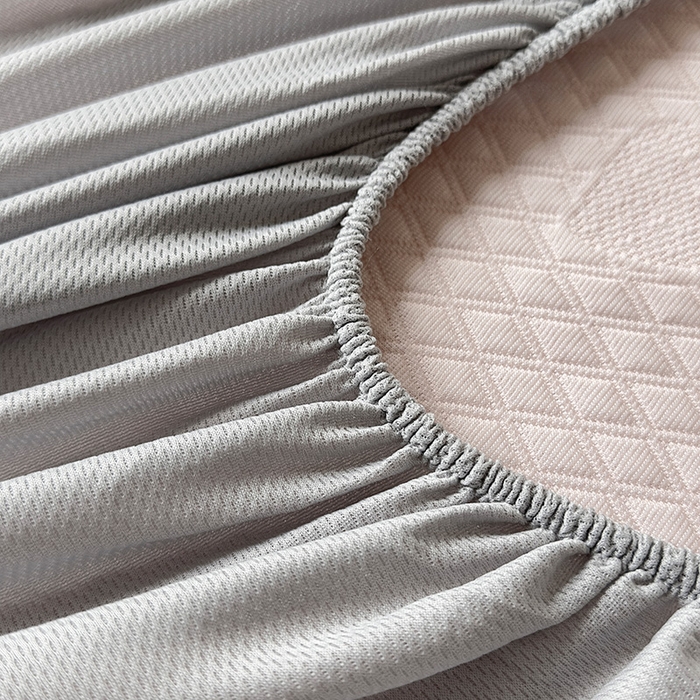 91家纺网 家纺一手货源 找家纺 （总）布卢姆床垫2025新款A类PE乙纶冰豆豆床笠款凉席