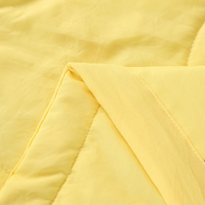 91家纺网 家纺一手货源 找家纺 妙赞2025新款水洗艾草夏被夏凉被空调被 黄色