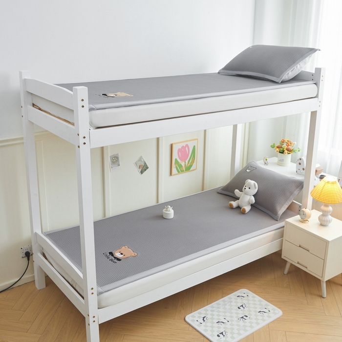 91家纺网 家纺一手货源 找家纺 （总）爱思凯2025新款学生凉感冰豆豆软席-床席