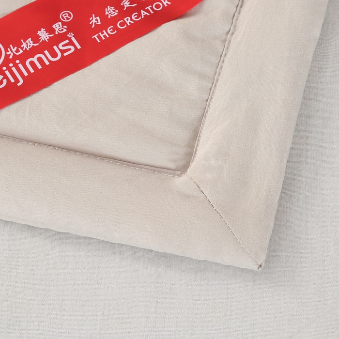 91家纺网 家纺一手货源 找家纺 妙赞2025新款水洗艾草夏被夏凉被空调被 灰色