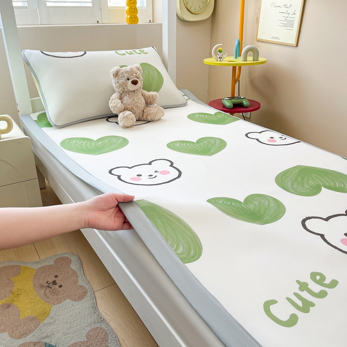 91家纺网 家纺一手货源 找家纺 （总）爱思凯2025新款【学生】碳光冰皮席凉席