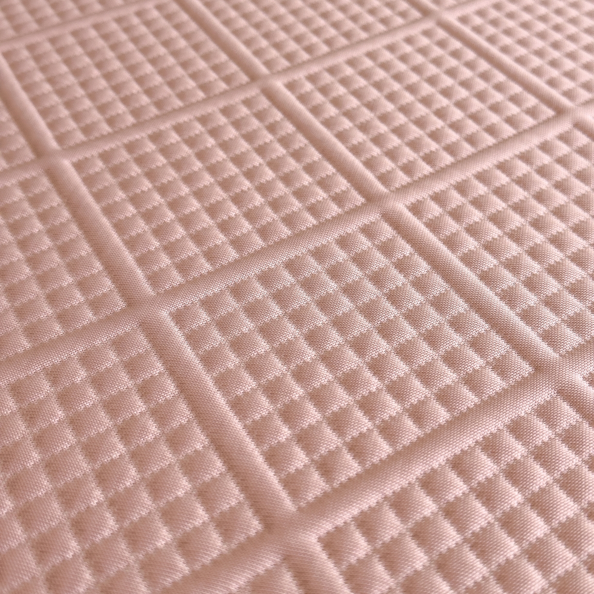 91家纺网 家纺一手货源 找家纺 席世家 2025新款凉感豆豆多功能垫 波洛格-粉