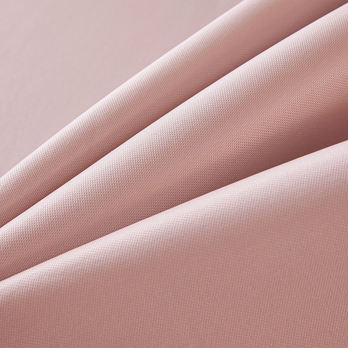 91家纺网 家纺一手货源 找家纺 情恒家纺 2025新款纯色可拆卸PE海洋丝床裙席三件套 密语粉