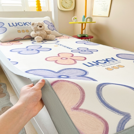 91家纺网 家纺一手货源 找家纺 （总）爱思凯2025新款【学生】碳光冰皮席凉席