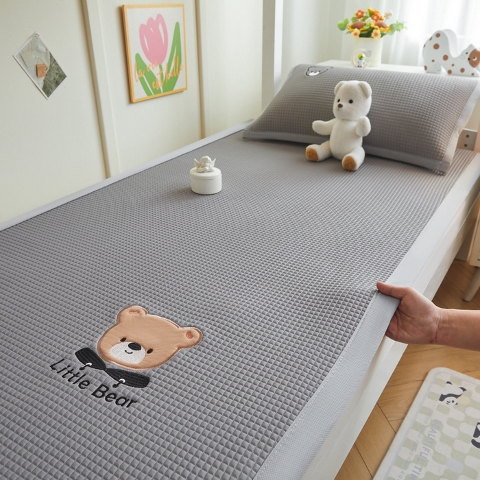 91家纺网 家纺一手货源 找家纺 （总）爱思凯2025新款学生凉感冰豆豆软席-床席