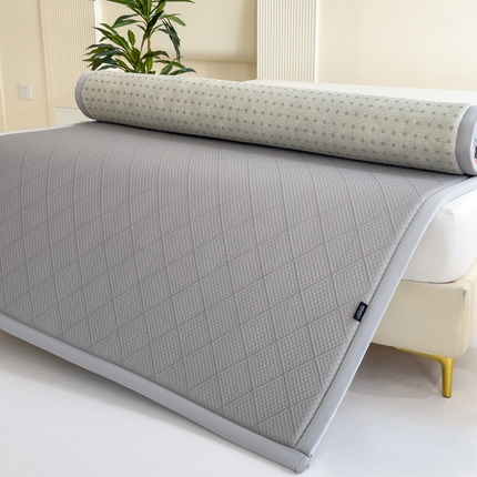 91家纺网 家纺一手货源 找家纺 （总）席世家 2025新款凉感豆豆多功能地垫凉席垫