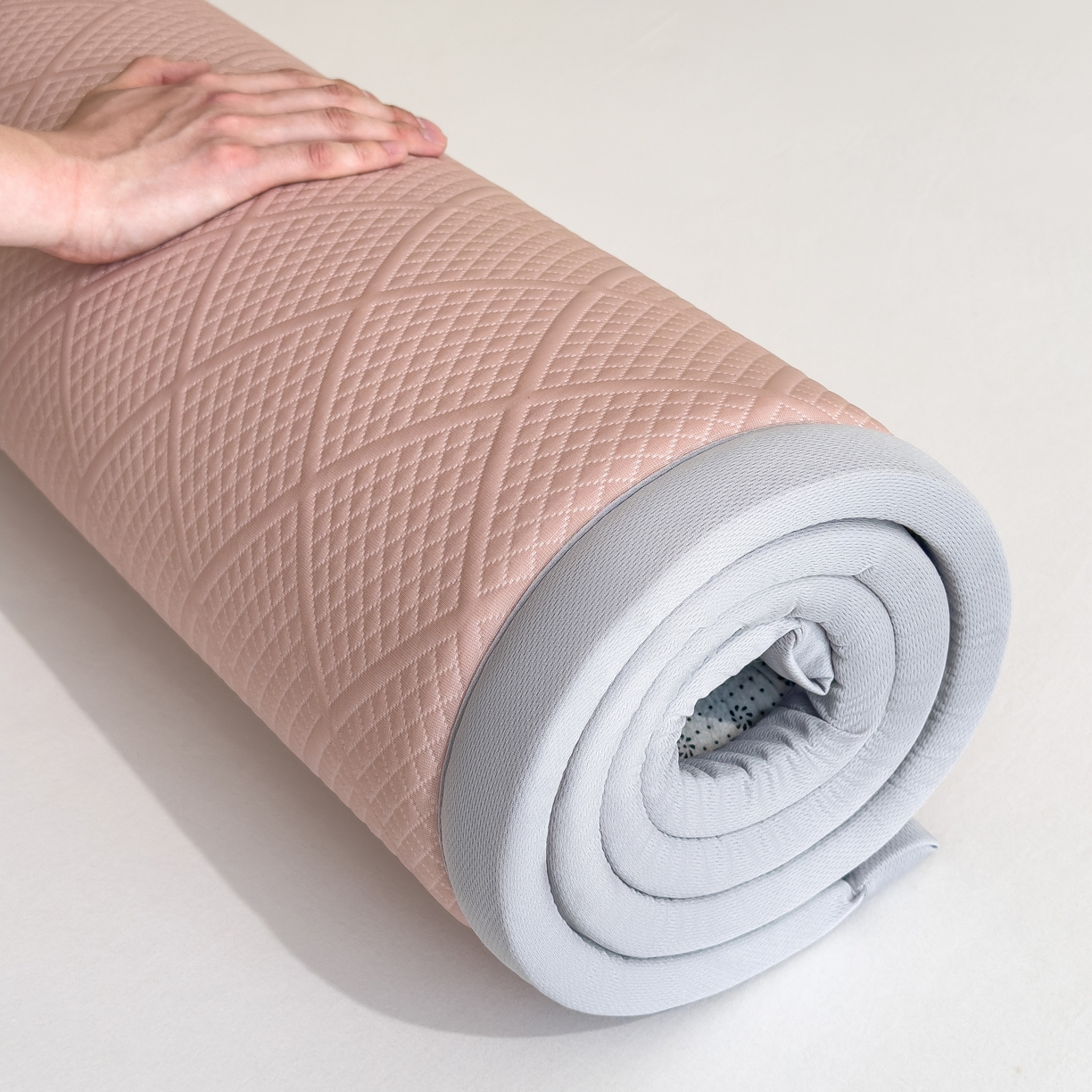 91家纺网 家纺一手货源 找家纺 （总）席世家 2025新款凉感豆豆多功能地垫凉席垫