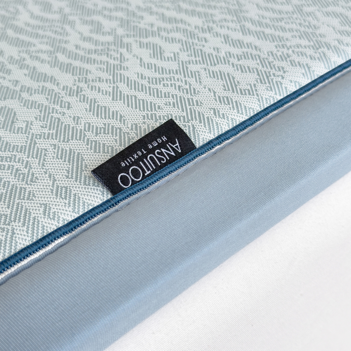 91家纺网 家纺一手货源 找家纺 席世家 2025新款凉感肌理多功能垫 肌理-蓝