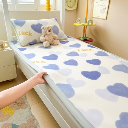 91家纺网 家纺一手货源 找家纺 （总）爱思凯2025新款【学生】碳光冰皮席凉席